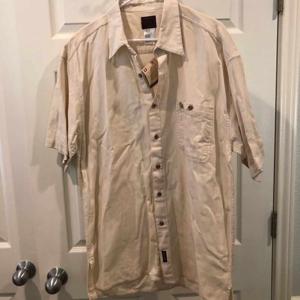 Men’s Duxbak short sleeve button down NEW